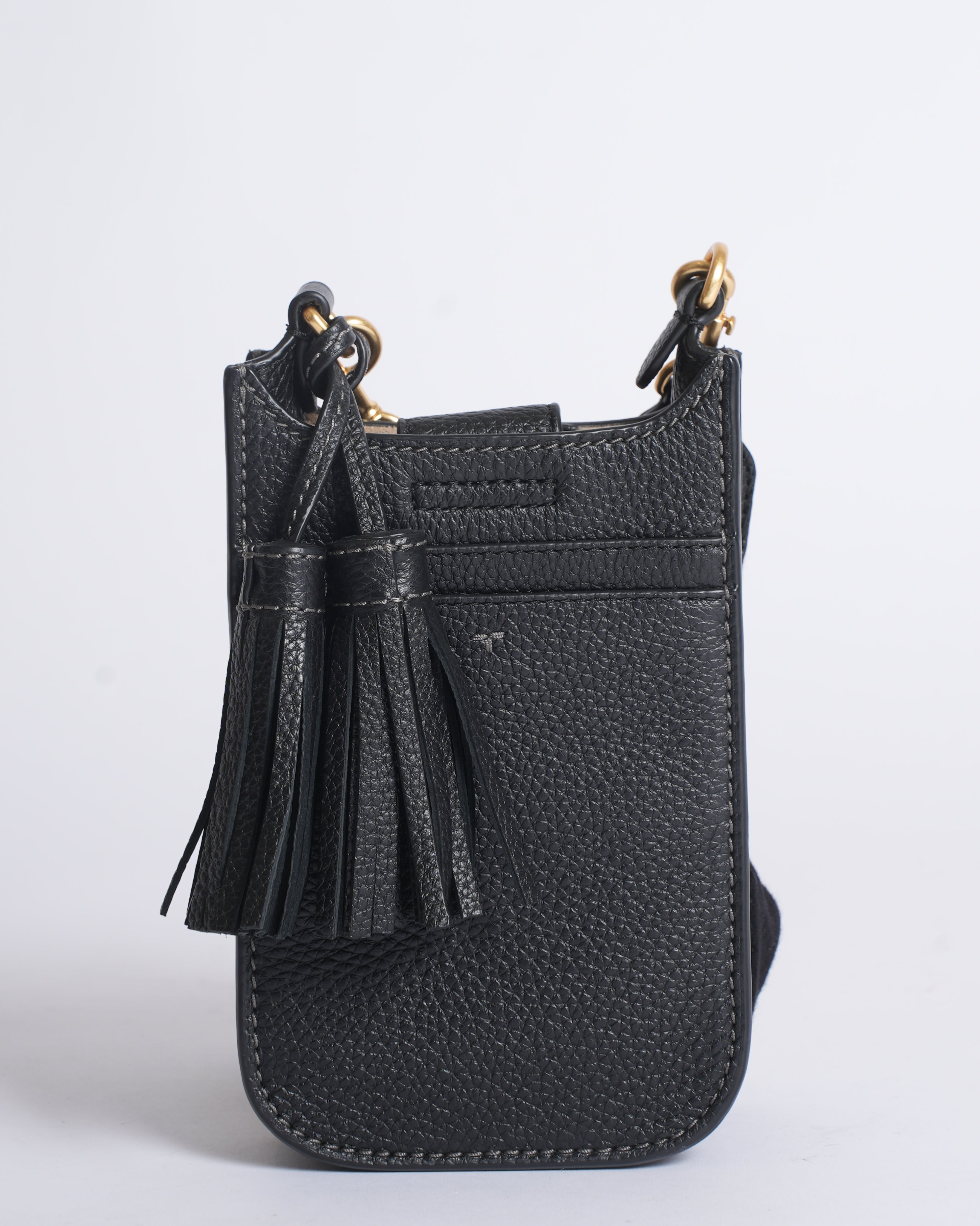 Tory burch thea black cellphone crossbody