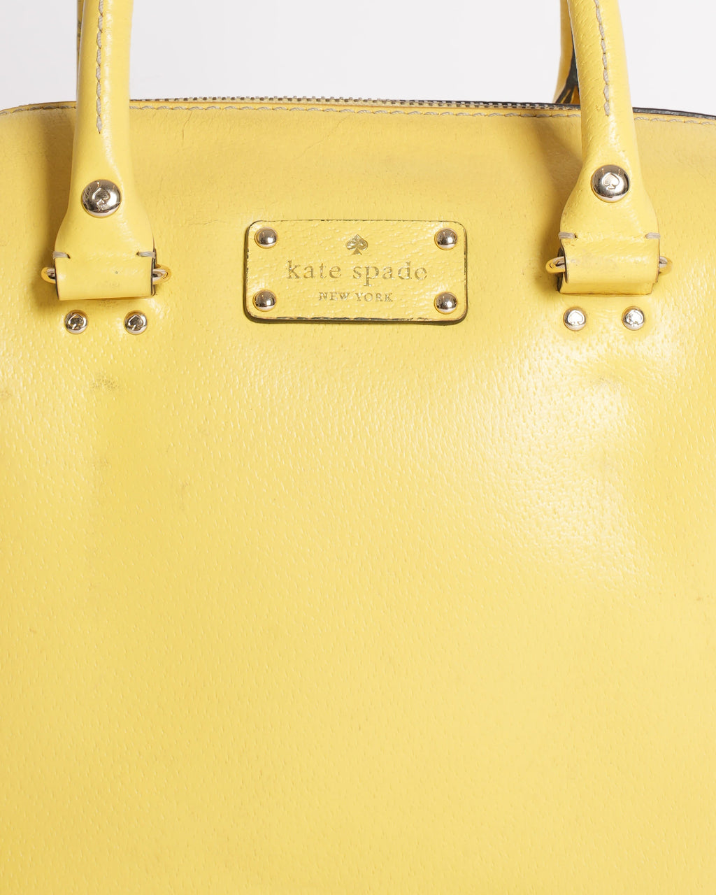 Kate Spade Yellow Alessa Wellesley Bag