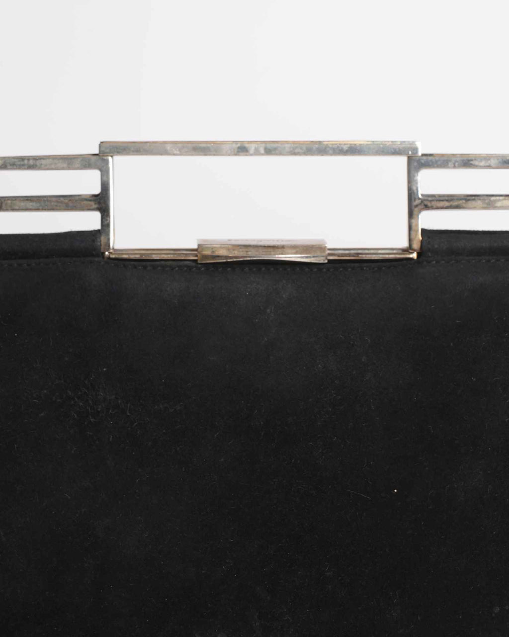 Salvatore Ferragamo Black Clutch
