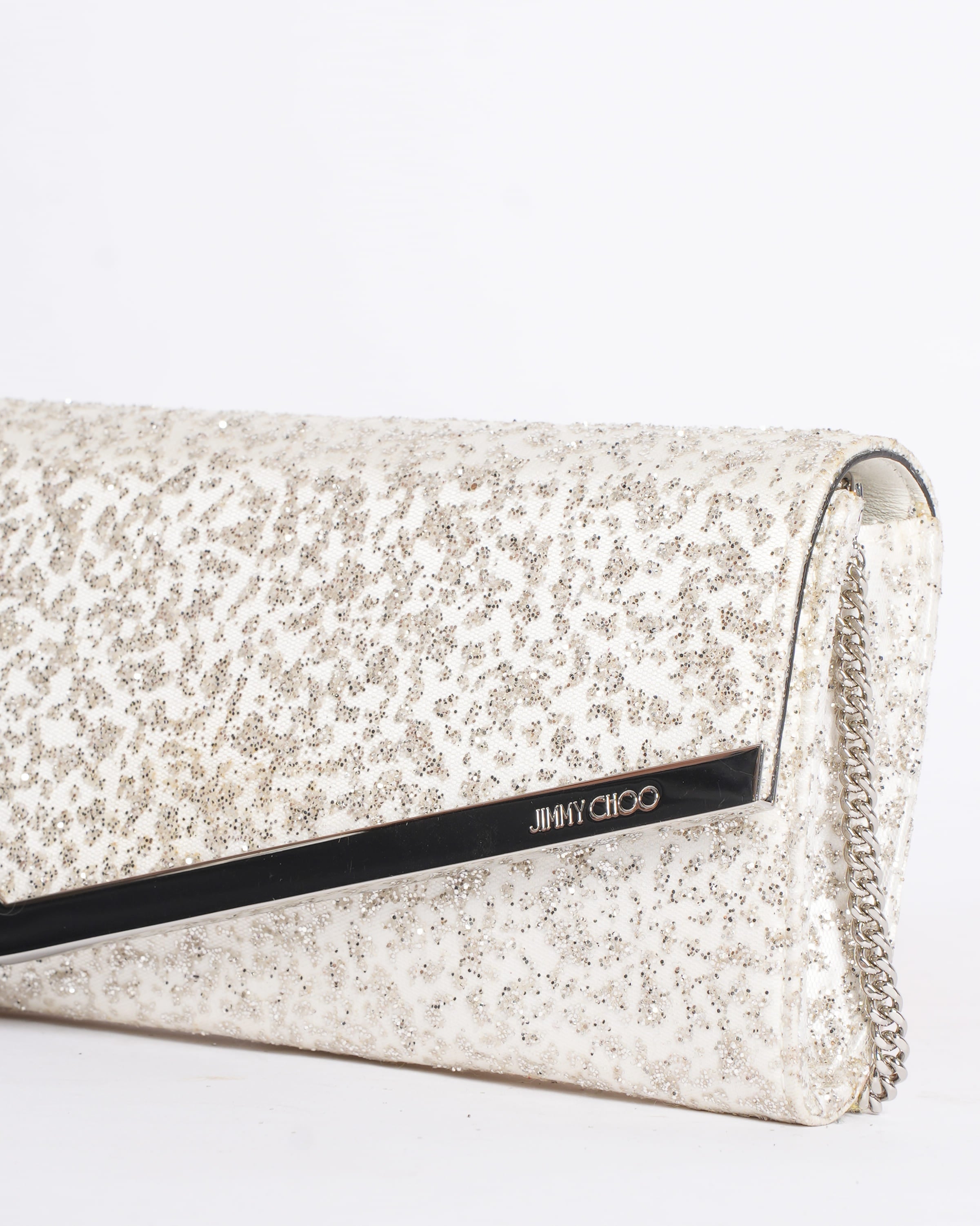 New Jimmy Choo Emmie Clutch with Shoulder Strap