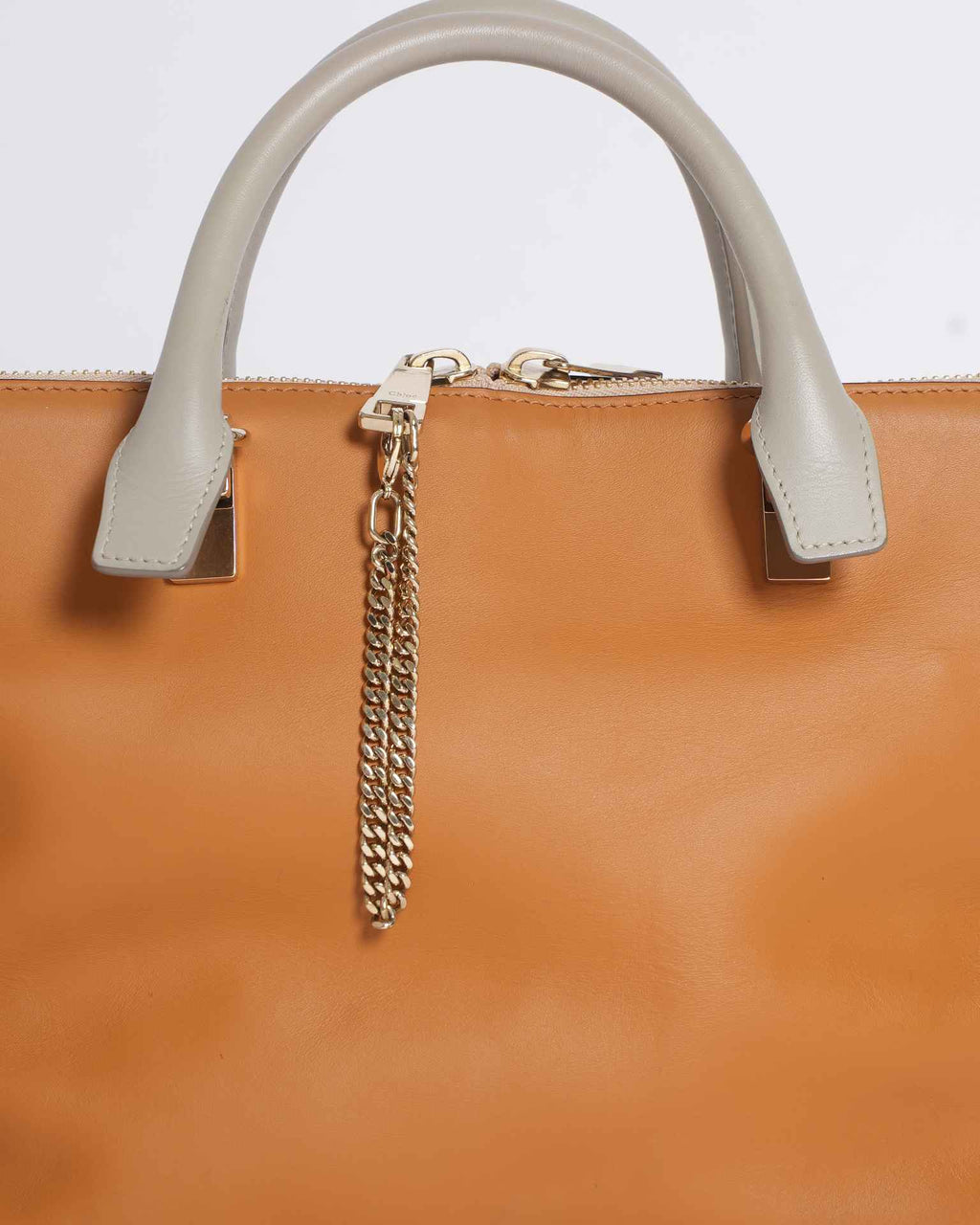 Chloe Leather Handbag In Brown