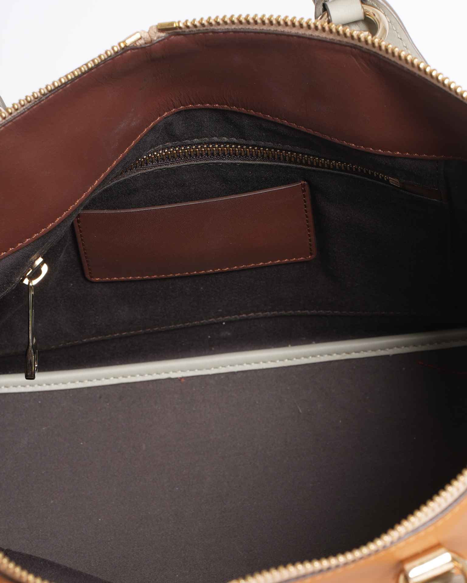 Chloe Leather Handbag In Brown