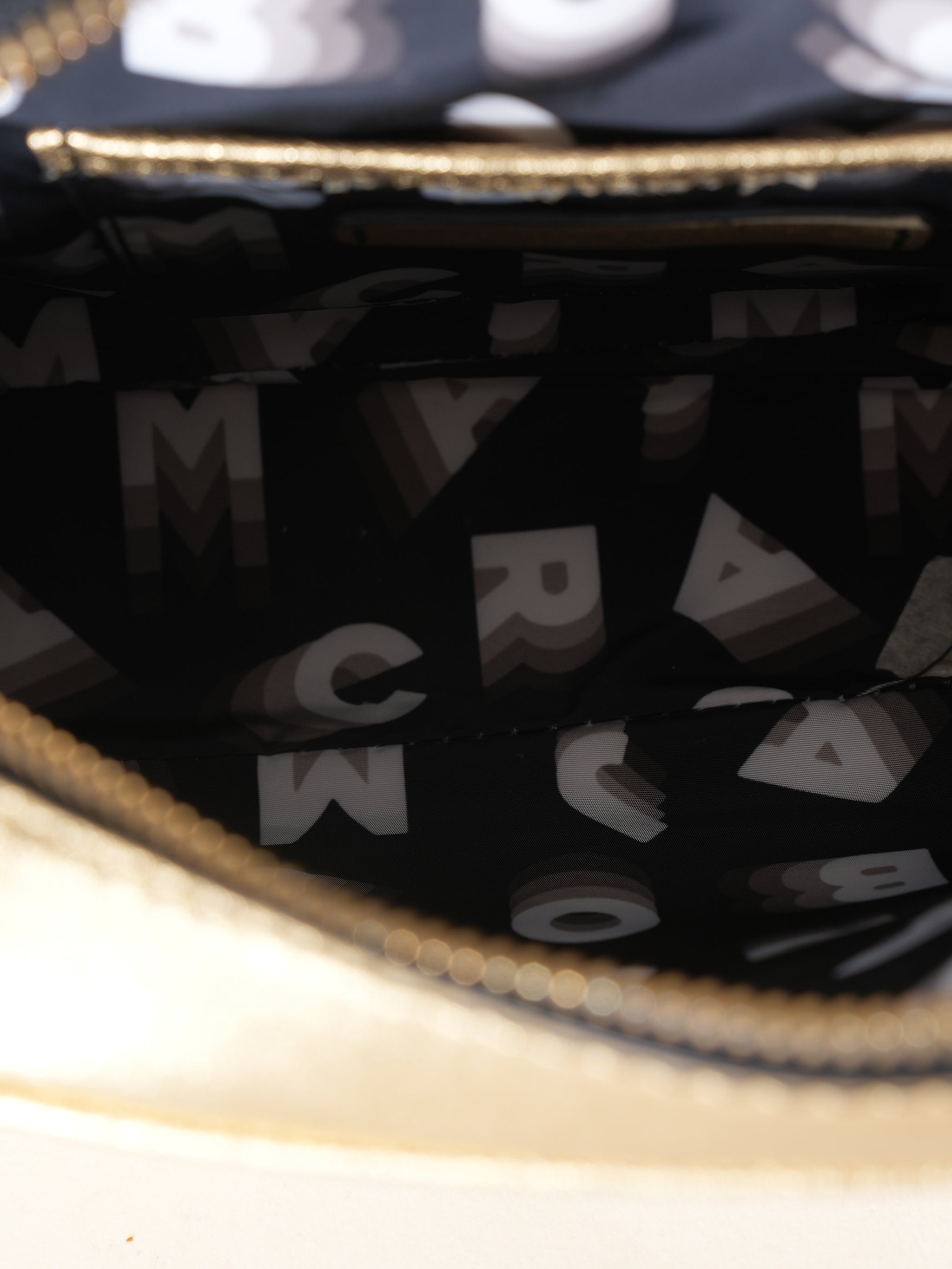 Marc Jacobs Gold Crossbody Bag