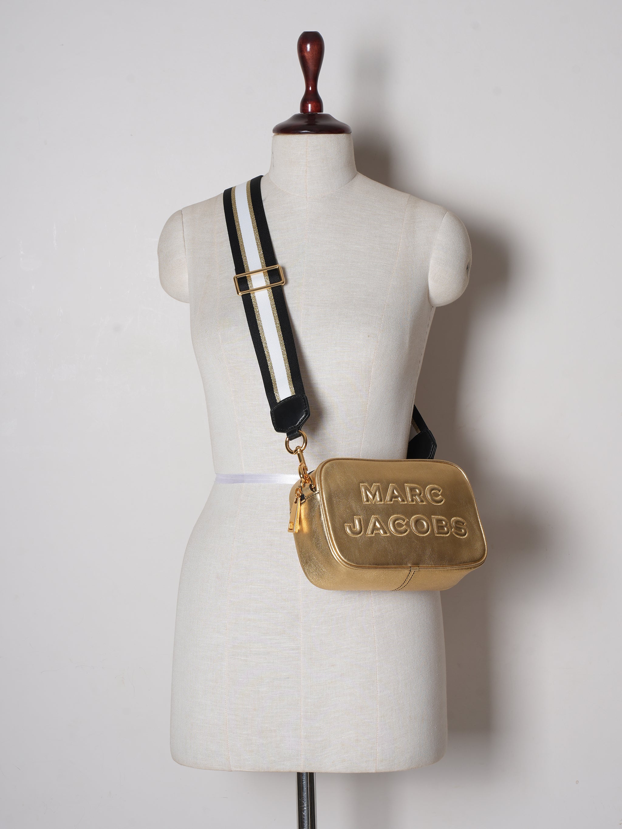 Marc Jacobs Gold Crossbody Bag