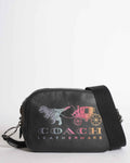 Coach Leather Camera Bag with Rexy & Carriage