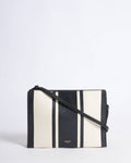 New Oroton Striped Leather Crossbody Bag