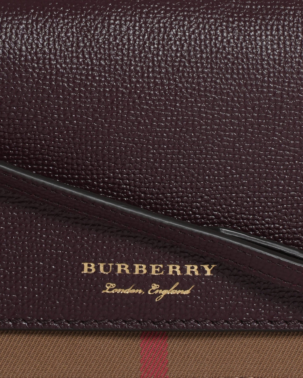 Burberry Hampshire House Check Crossbody Bag