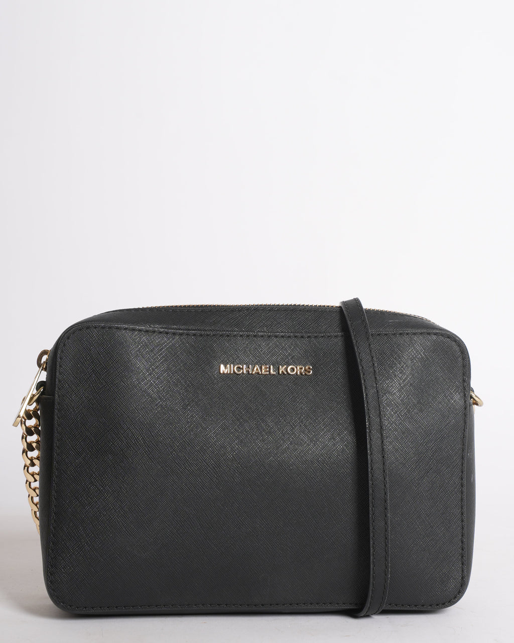 Michael Kors Solid Jet Set Crossbody in Black