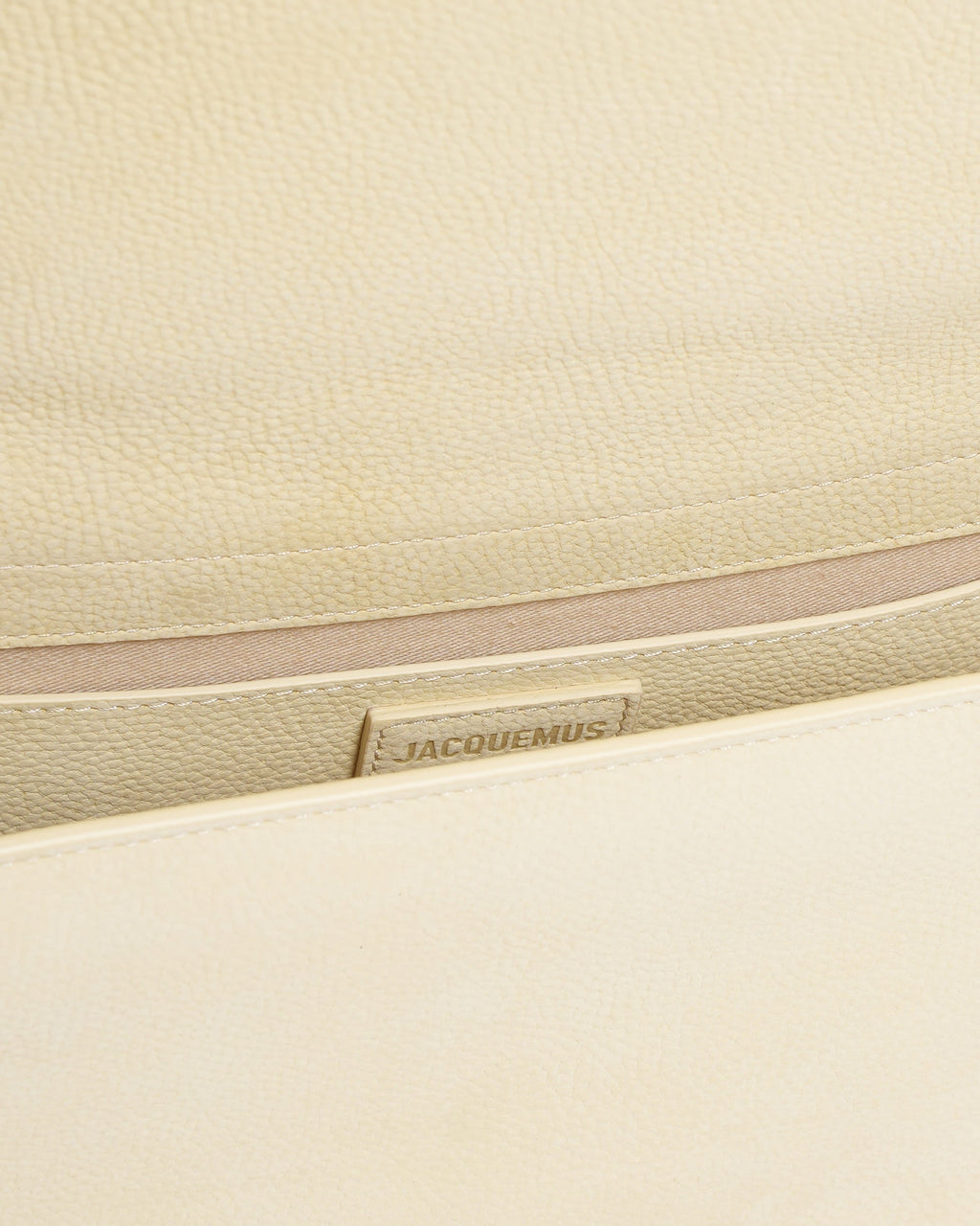 New Jacquemus Le Grand Bambino in Butter Yellow