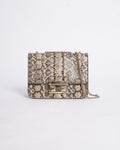 New Furla Snake Embossed Crossbody Bag