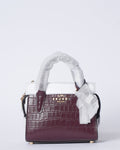New Coach Croc Embossed Mini Crossbody
