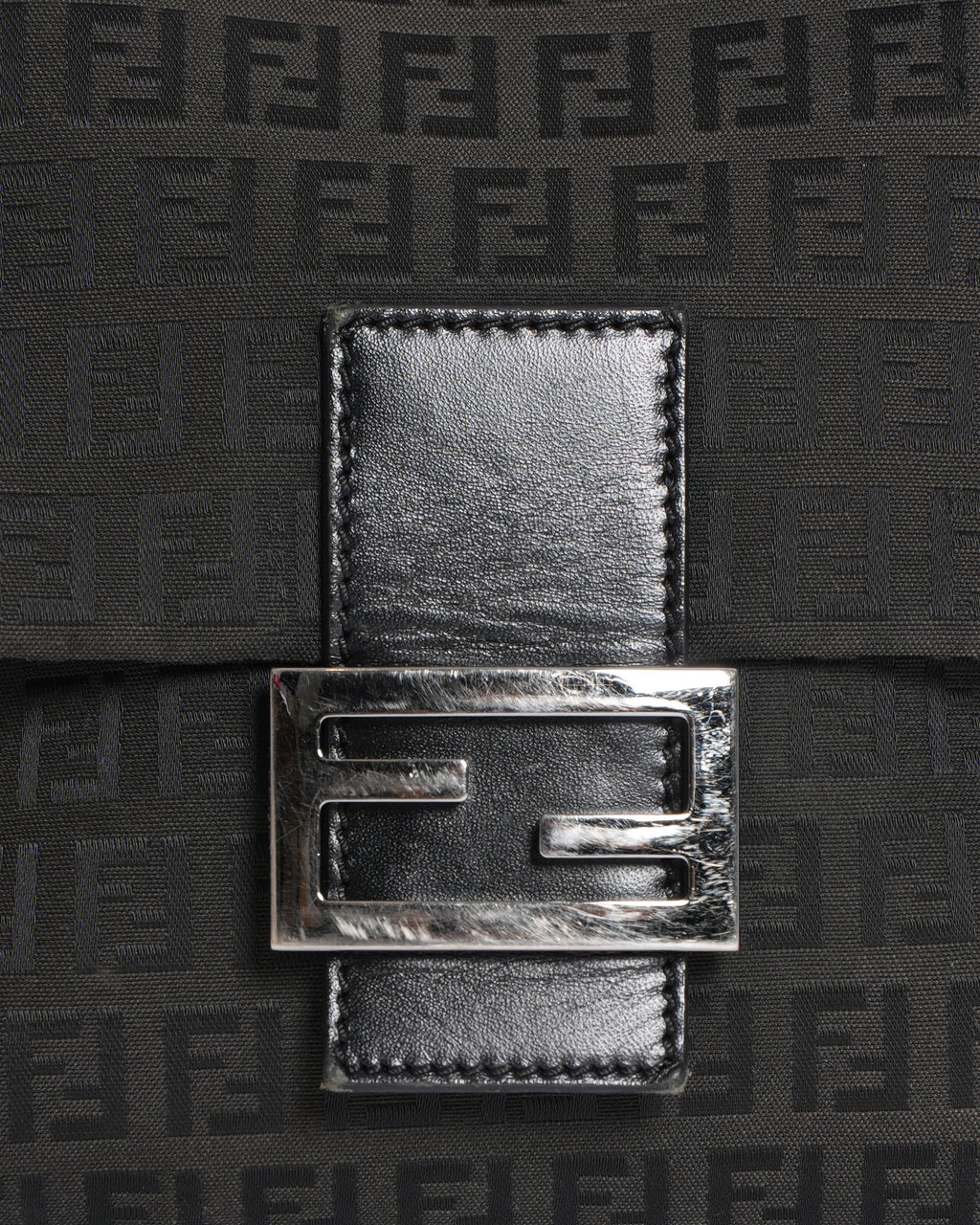 Fendi Zucchino Monogram Crossbody in Black