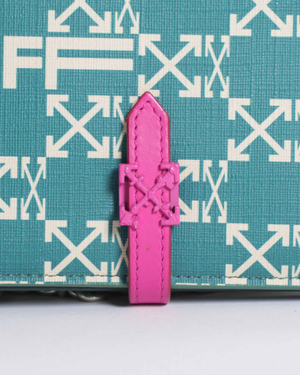 New  Off-White Green Crossbody Bag