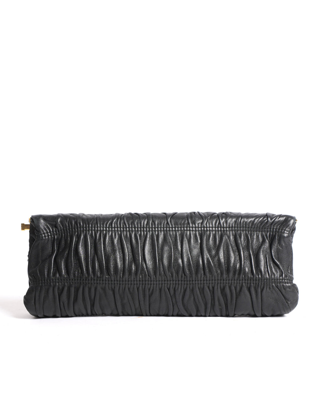 Prada Black FLap Clutch