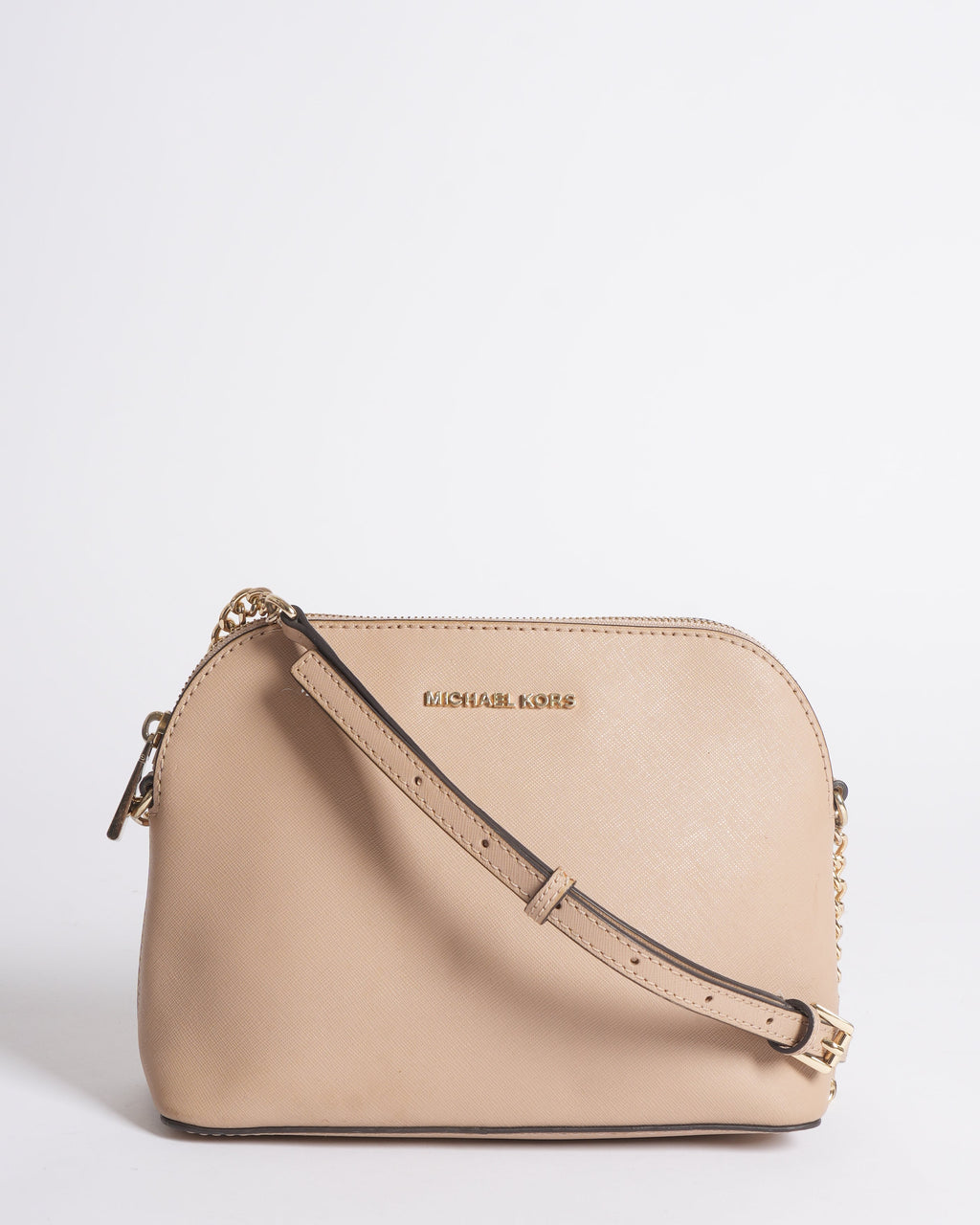 MK Crossbody Bag In Beige 