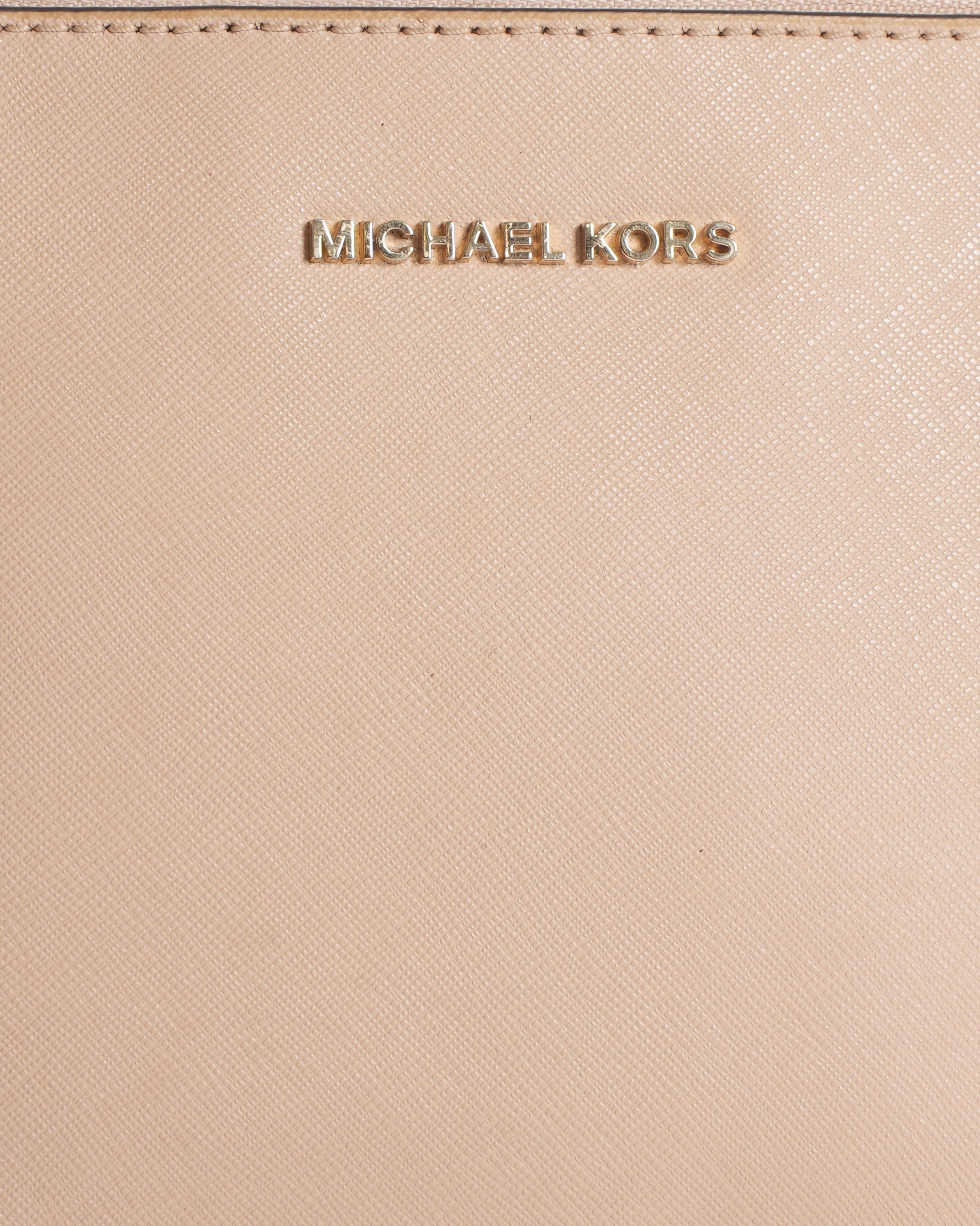 MK Crossbody Bag In Beige 