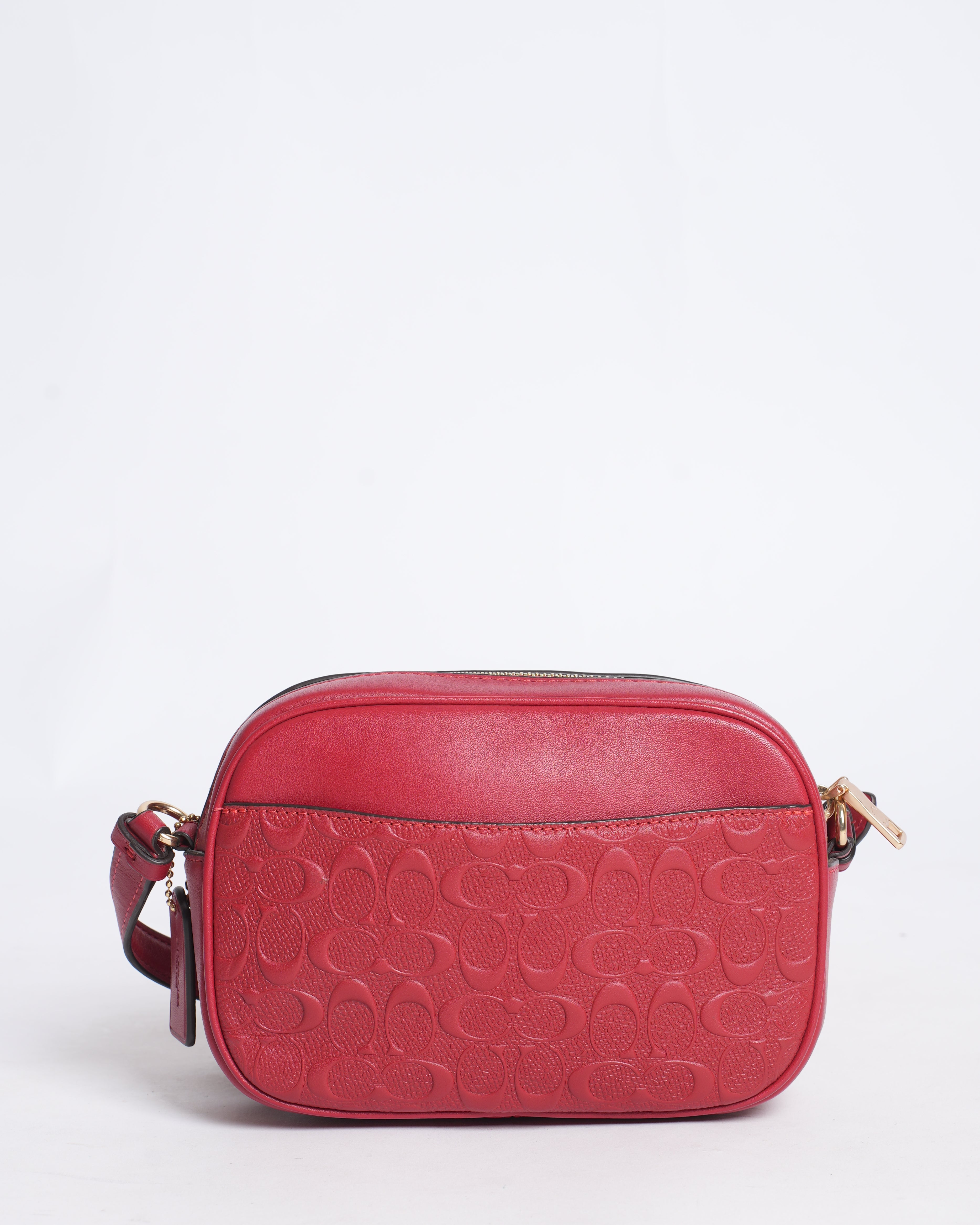 New Coach mini Jamie camera bag in red