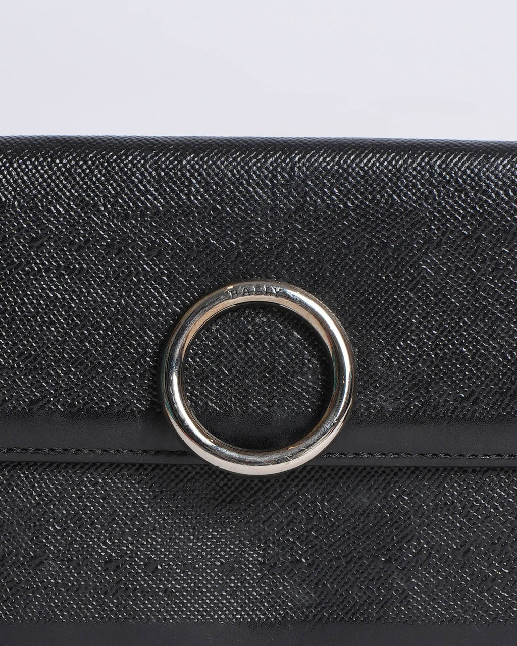 Bally long wallet with crossbody strap