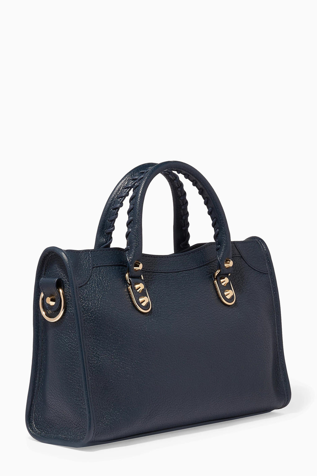 BALENCIAGA GRAINED LEATHER SMALL CITY BAG