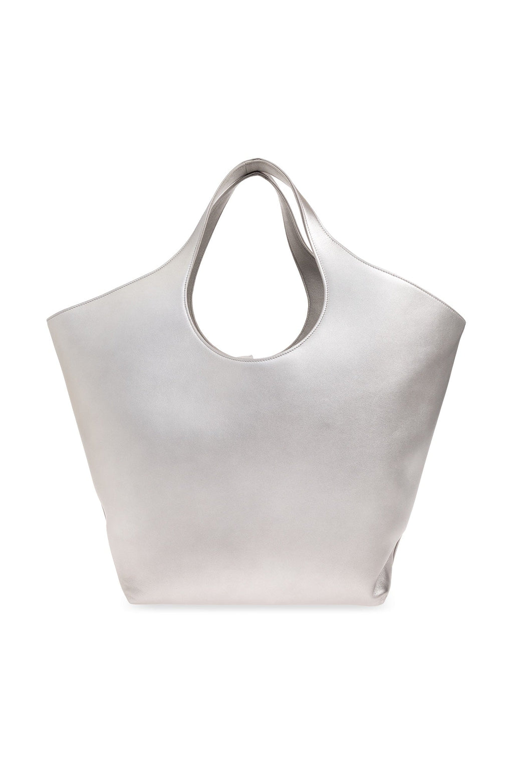 BALENCIAGA METALLIC CALFSKIN MEDIUM MARY KATE TOTE BAG