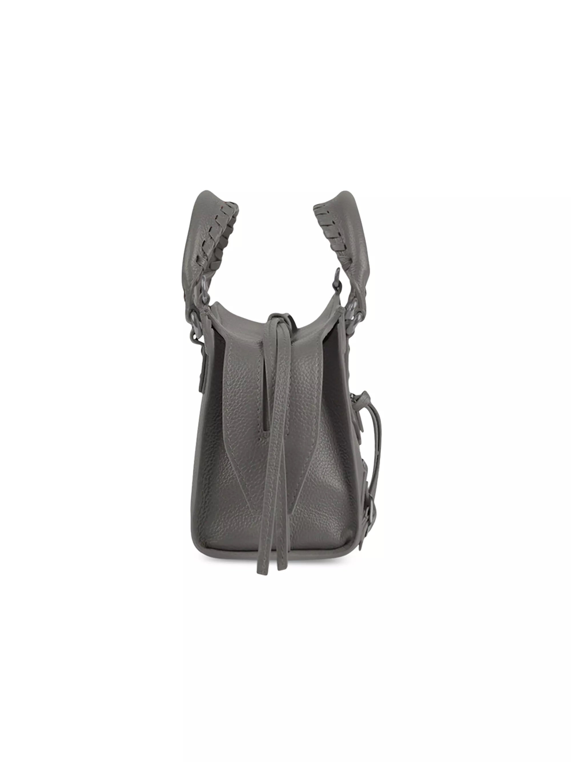 BALENCIAGA NEO CLASSIC MINI TOP-HANDLE LEATHER BAG
