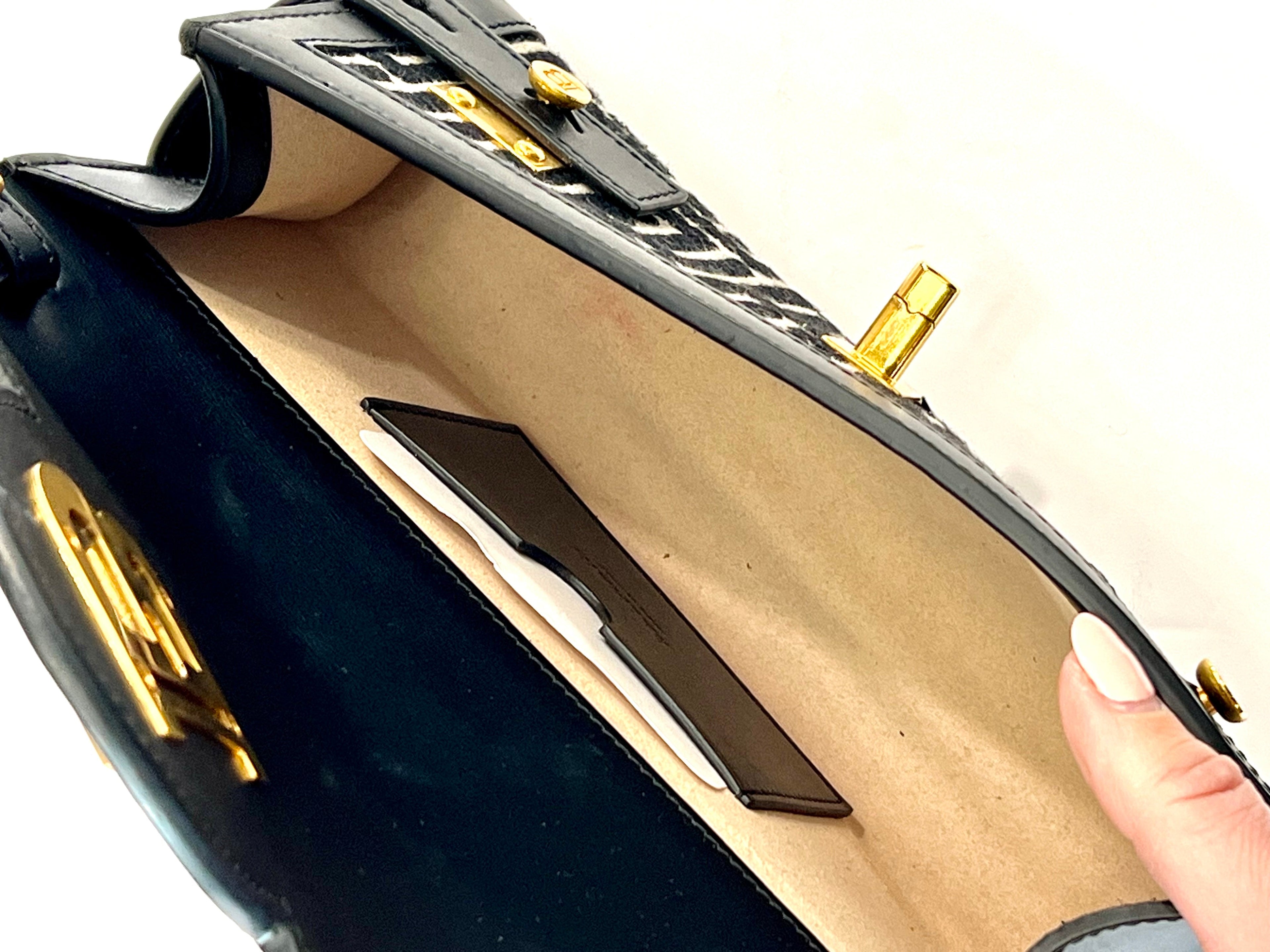 BALMAIN B-BUZZ 23 SMALL JACQUARD CROSSBODY BAG