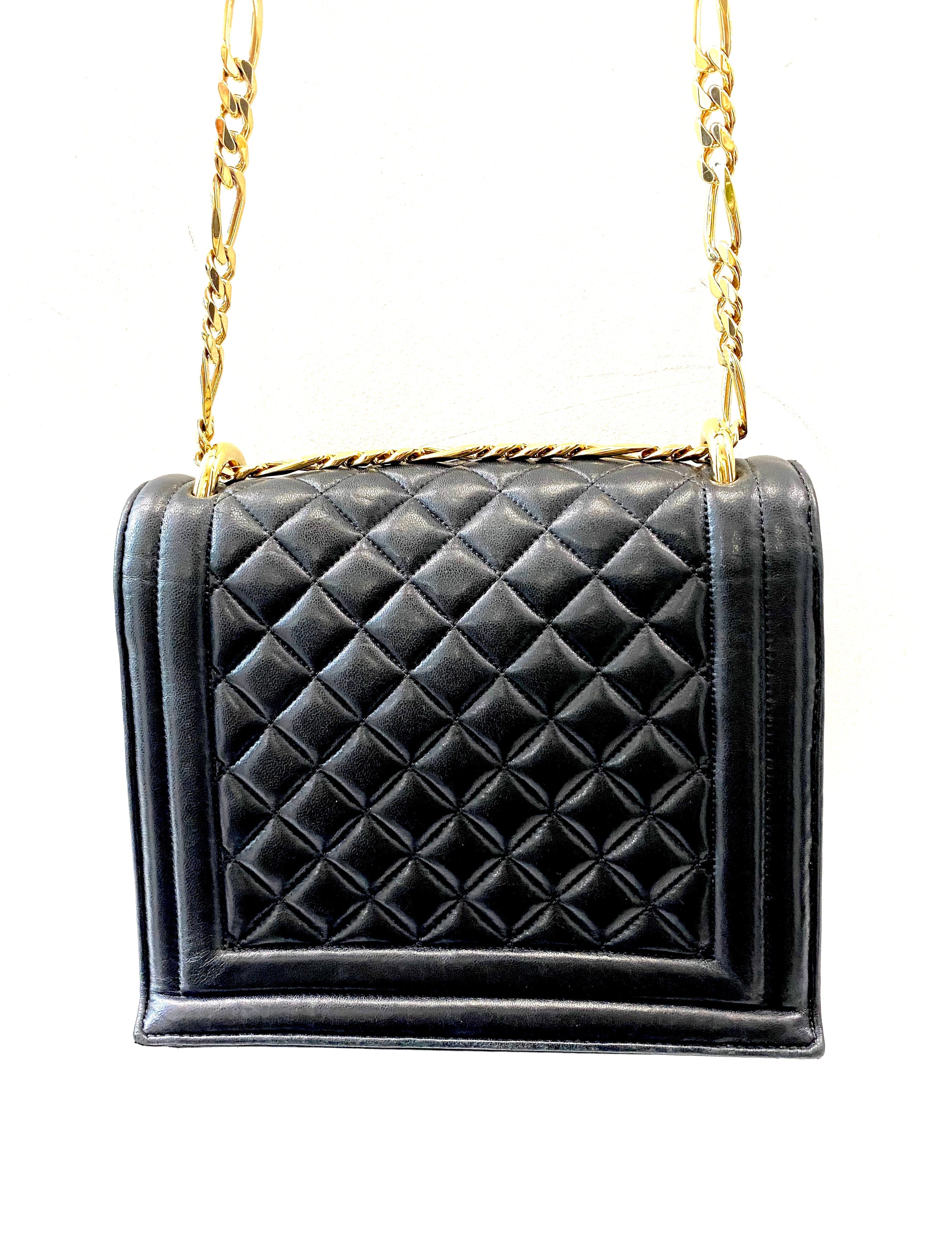 BALMAIN QUILTED LAMBSKIN B BAG 21 CROSSBODY BAG