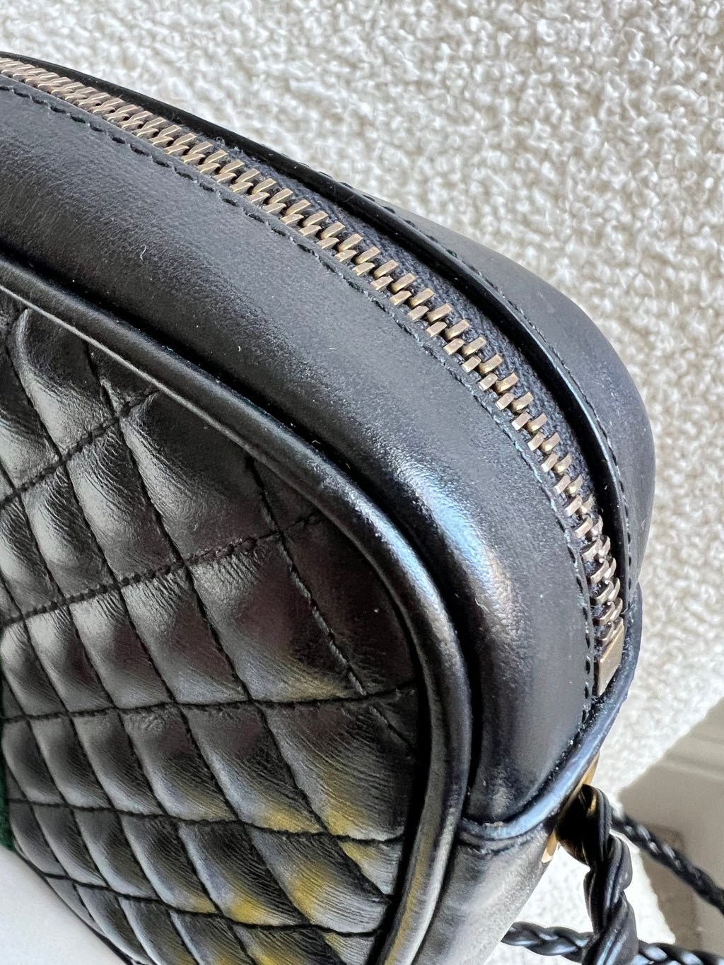 Gucci Mini Black Trapuntata Camera Bag