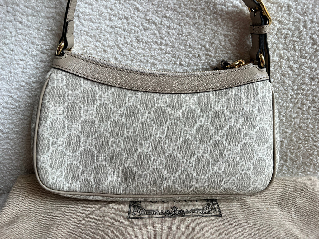 Gucci Ophidia GG Beige Supreme Shoulder Bag (RRP £930)