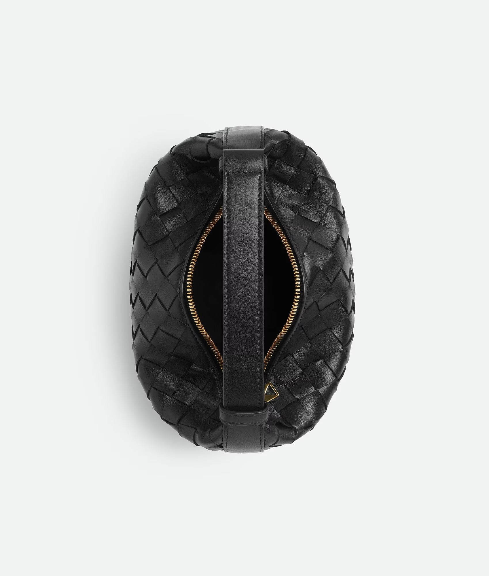 BOTTEGA VENETA CALFSKIN LEATHER INTRECCIATO MINI WALLACE BAG