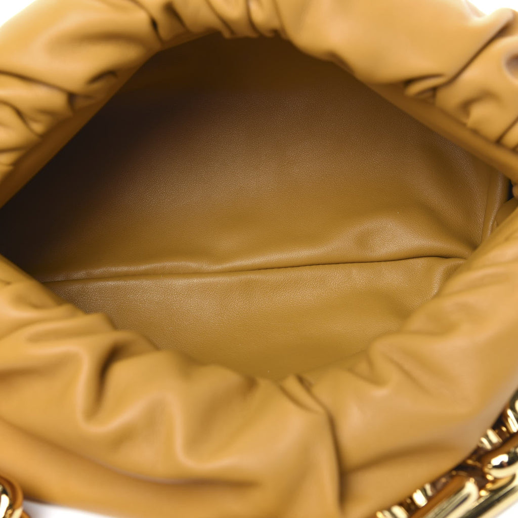 BOTTEGA VENETA CALFSKIN LEATHER THE CHAIN POUCH BAG
