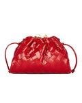 BOTTEGA VENETA MINI INTRECCIATO LEATHER CLUTCH CROSSBODY BAG