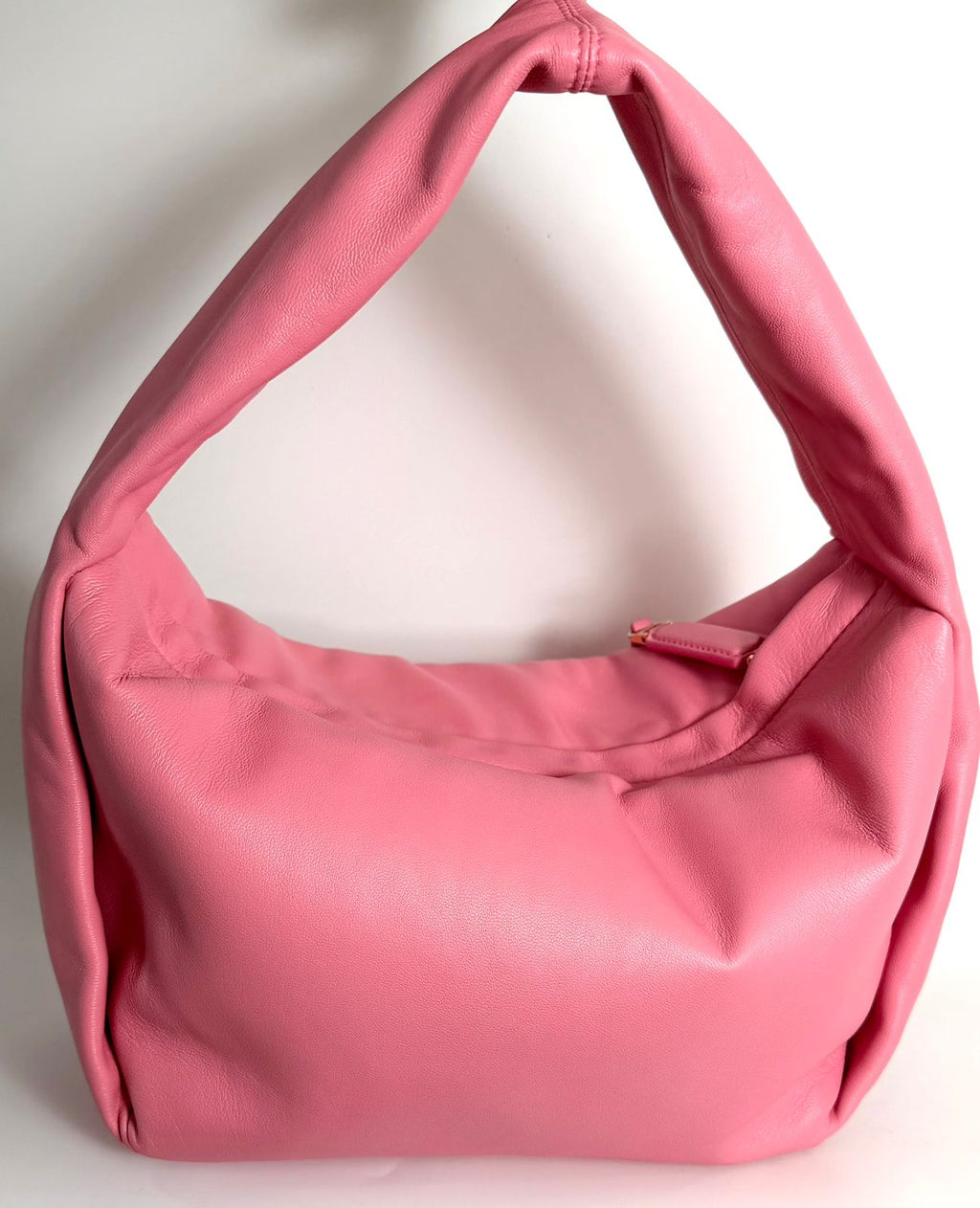 BOTTEGA VENETA CALFSKIN MINI DOUBLE KNOT HANDBAG