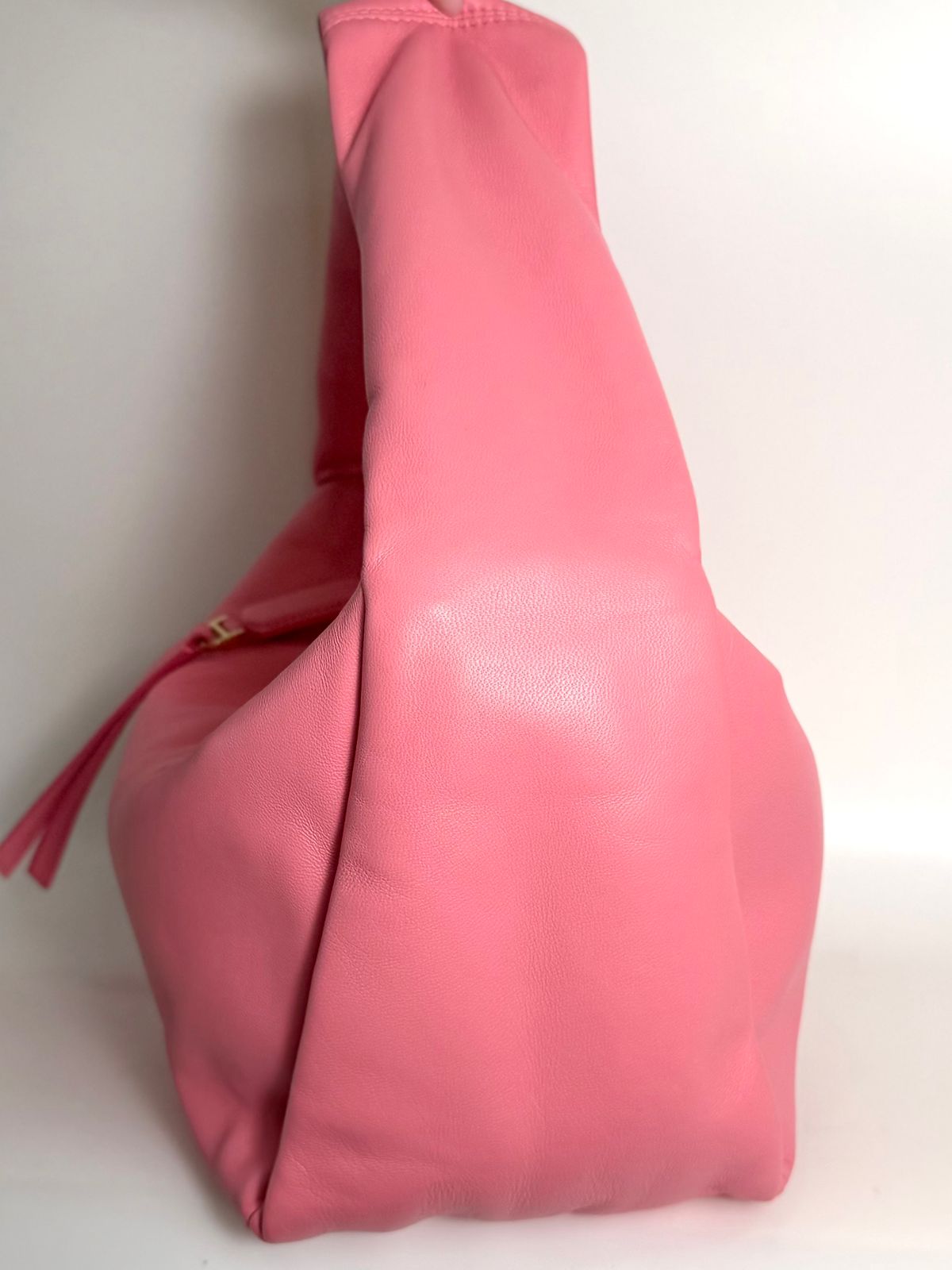BOTTEGA VENETA CALFSKIN MINI DOUBLE KNOT HANDBAG