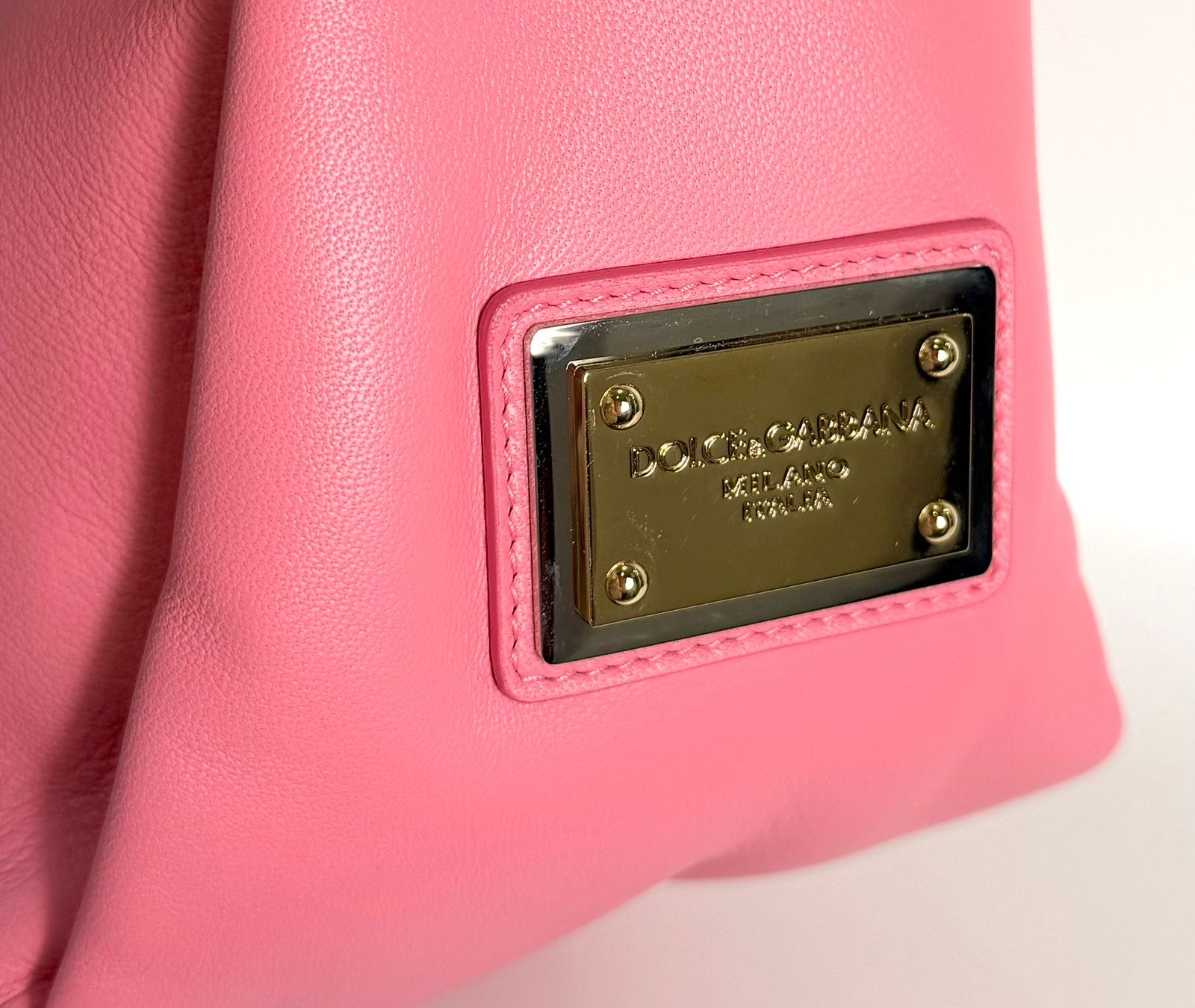 BOTTEGA VENETA CALFSKIN MINI DOUBLE KNOT HANDBAG