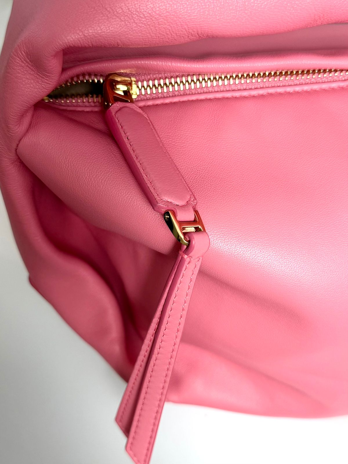 BOTTEGA VENETA CALFSKIN MINI DOUBLE KNOT HANDBAG