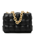 BOTTEGA VENETA MAXI INTRECCIO CHAIN CASSETTE CROSSBODY BAG