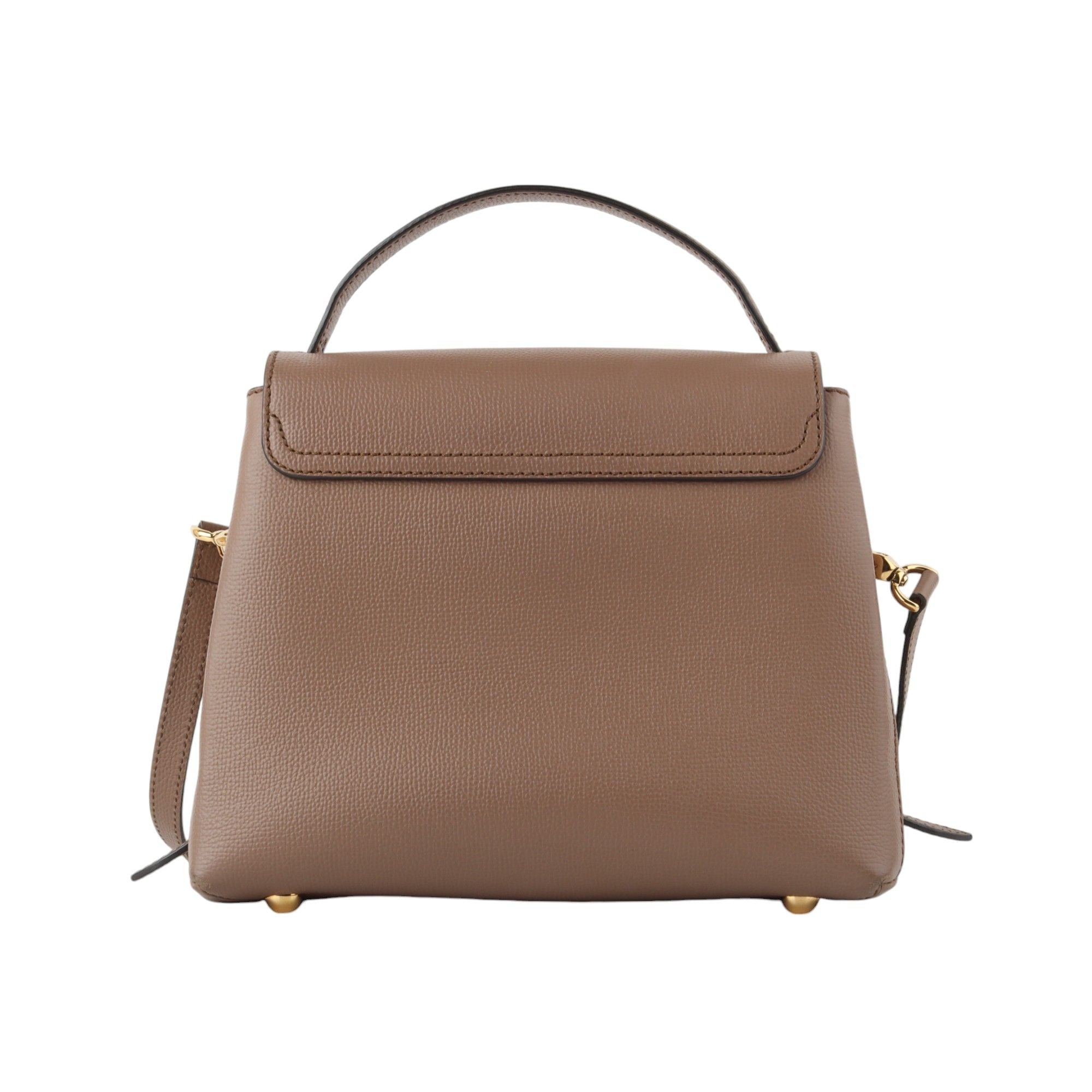 BURBERRY CAMBERLEY CALFSKIN LEATHER SATCHEL BAG