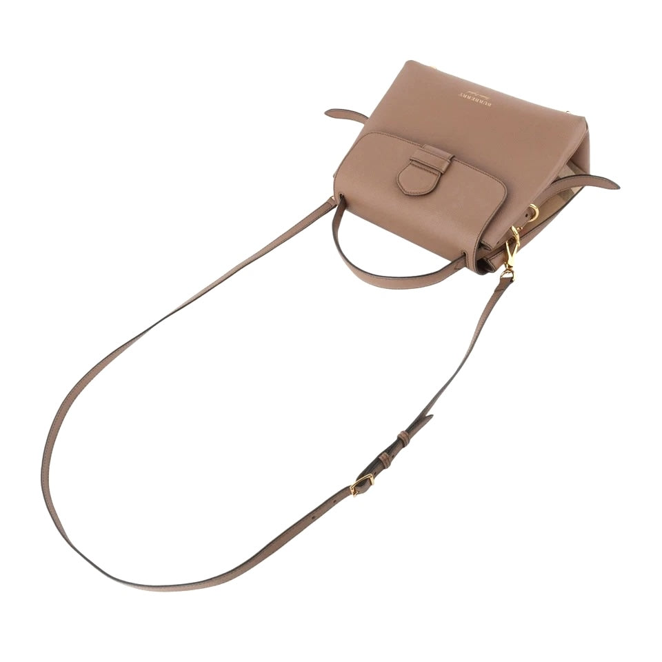 BURBERRY CAMBERLEY CALFSKIN LEATHER SATCHEL BAG