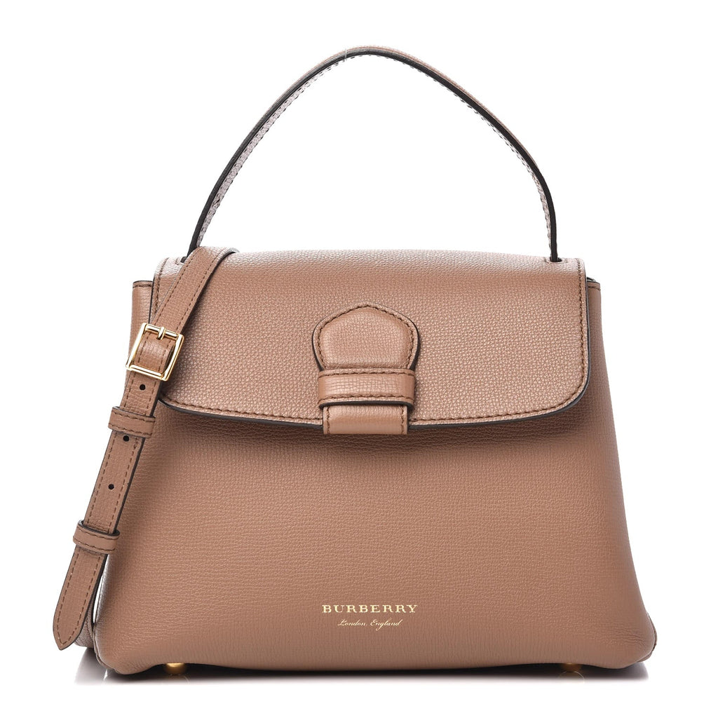 BURBERRY CAMBERLEY CALFSKIN LEATHER SATCHEL BAG