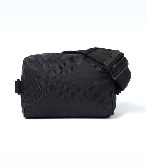 BURBERRY CHECK JACQUARD BELT BAG