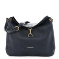 BURBERRY DERBY HOUSE CHECK CORNWALL CALFSKIN LEATHER HOBO BAG