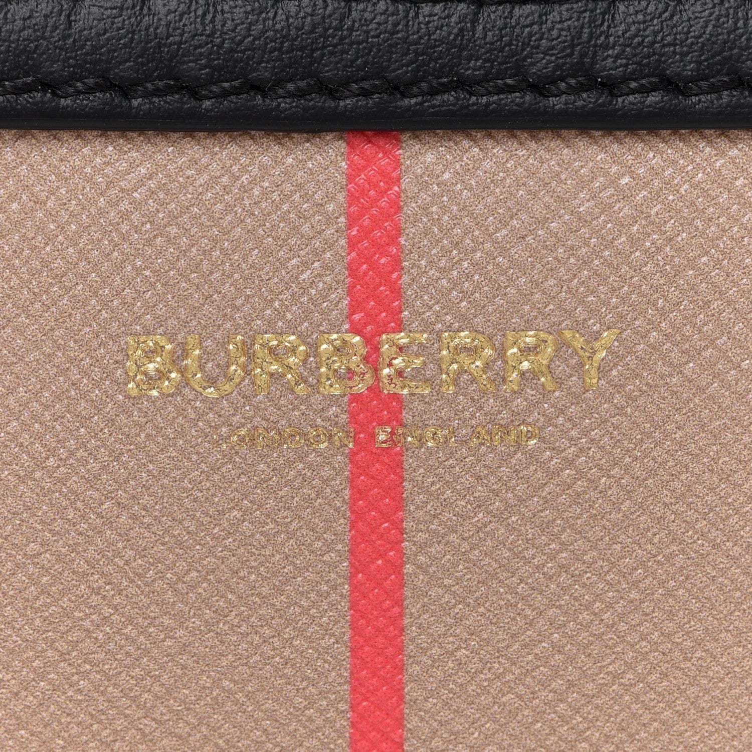 BURBERRY E-CANVAS ICON STRIPE SONNY BUM BAG