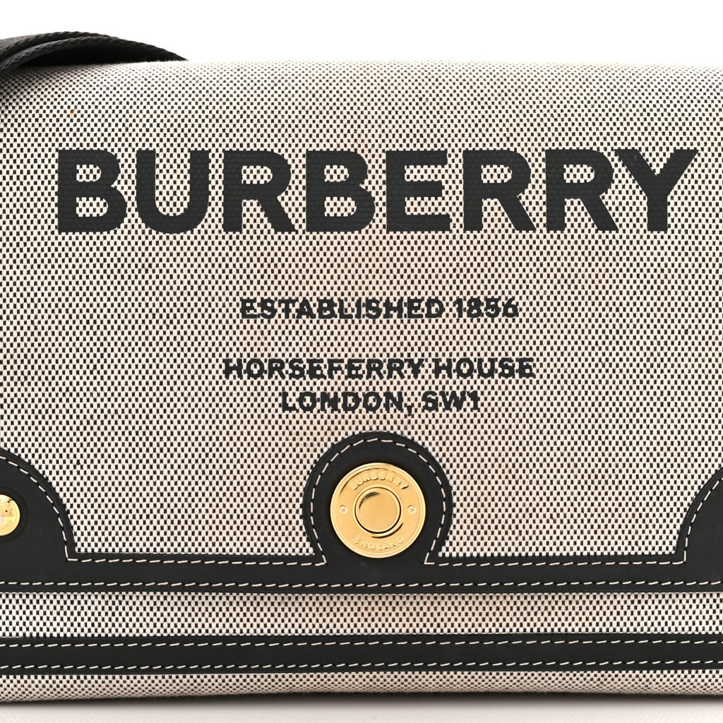 BURBERRY HORSEFERRY NOTE SHOULDER BAG