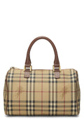BURBERRY CHECK BOWLER BAG