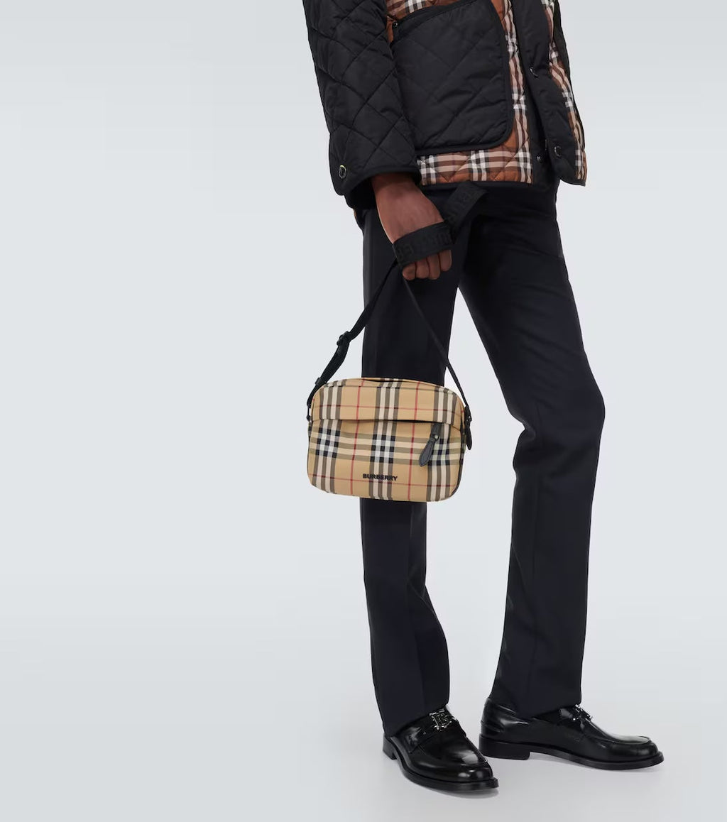 BURBERRY ARCHIVE HOUSE CHECK PADDY UNISEX CROSSBODY