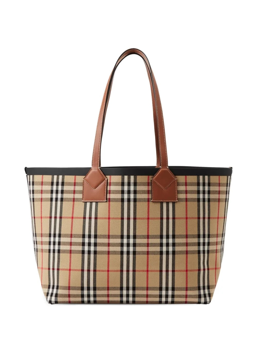 BURBERRY LONDON CHECK TOTE BAG