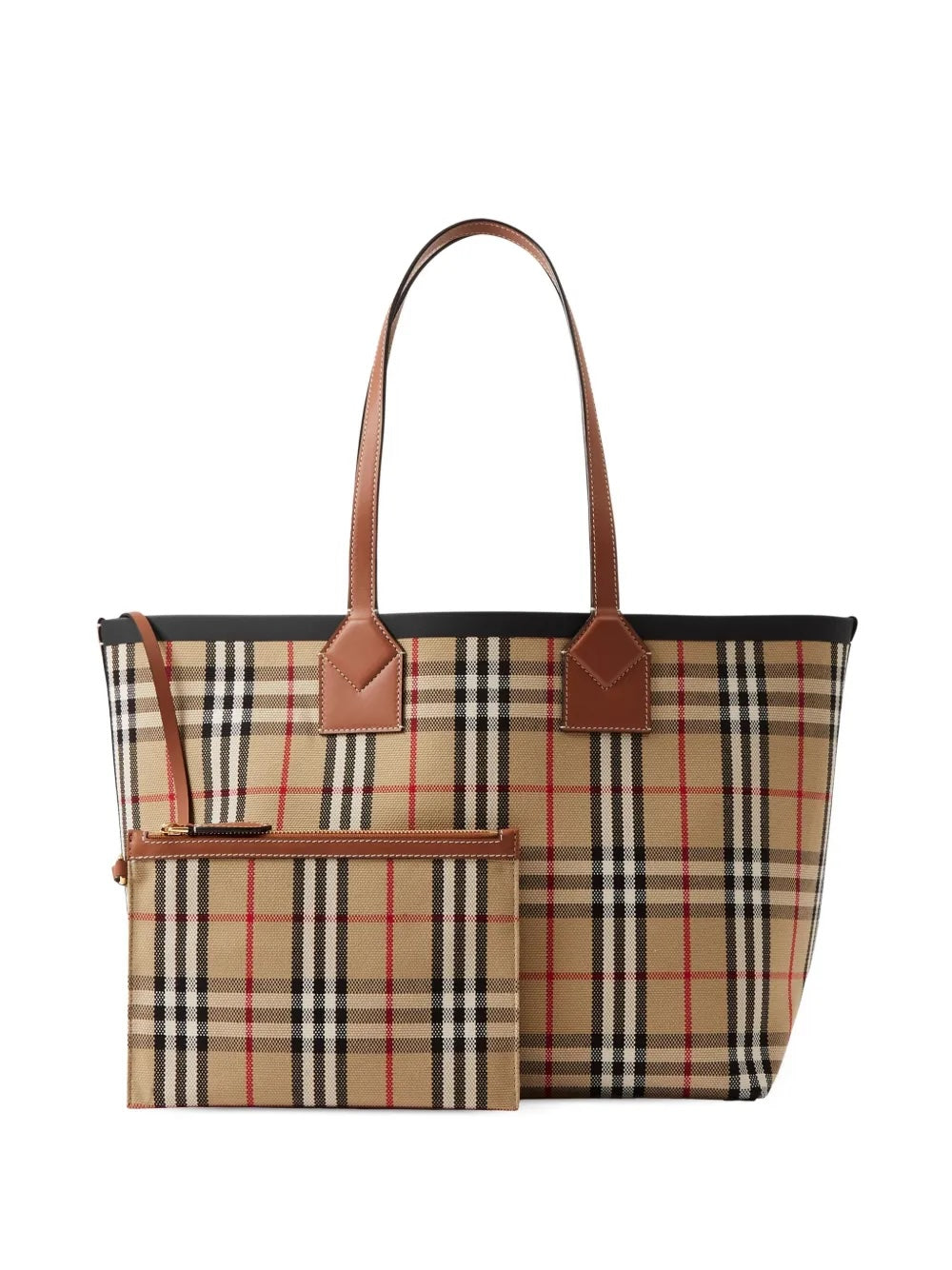 BURBERRY LONDON CHECK TOTE BAG