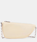 BURBERRY MICRO SHIELD LAMBSKIN LEATHER SHOULDER BAG