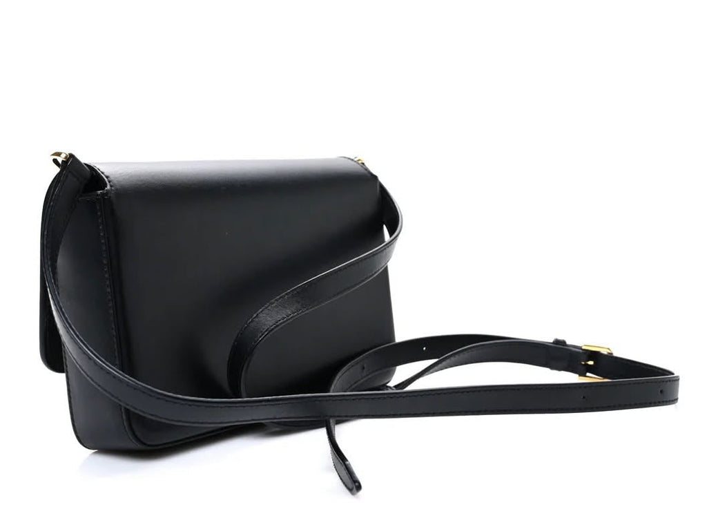 BURBERRY NEW HAMPSHIRE CHECK LEATHER CROSSBODY BAG